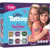 Set tatuaje temporare cu sclipici Funshine Tytoo KKCTT2213017