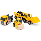 Brio - set 3 vehicule de constructii