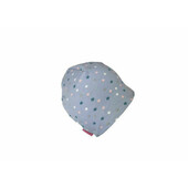 Caciula blue stars, kidsdecor, in strat dublu, din bumbac - 48-52 cm