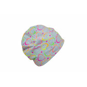 Caciula copii heart color, kidsdecor, in strat dublu, din bumbac - 46-48 cm
