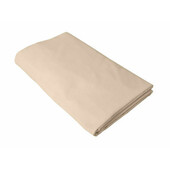 Cearceaf cappuccino, kidsdecor, cu elastic, din bumbac - 60x85 cm