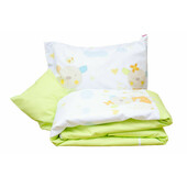 Lenjerie pat copii primavera, kidsdecor, din bumbac - 100x135 cm