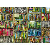 Puzzle librarie bizara, 1000 piese
