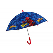 Umbrela Perletti manuala 38 cm cu inchidere cu siguranta Spiderman