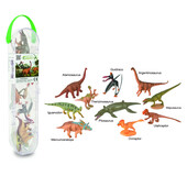 Cutie cu 10 minifigurine Dinozauri set 3