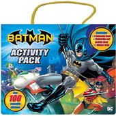 Set carti de colorat cu stickere Batman Activity Pack Alligator AB3444BTSAP