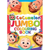Carte de colorat Jumbo Cocomelon Alligator AB3303CMJC