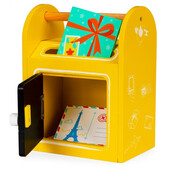 Cutie pentru scrisori din lemn pentru copii ecotoys 2623