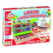 Set puzzle RS Toys vehicule cu tablita