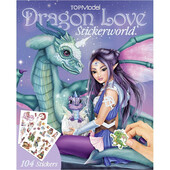 Top Model Autocolante Stickerworld Dragon Love Depesche PT11909