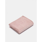 Paturica pentru copii baby fleece roz pudra 90x110 cm
