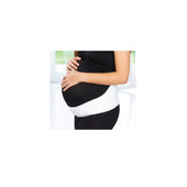 Centura abdominala pentru sustinere prenatala babyjem pregnancy (marime: xl, culoare: alb)