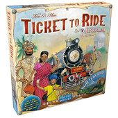 Joc de societate ticket to ride map collection india & swiss, limba engleza