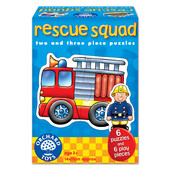 Set 6 Puzzle Echipa De Salvare (2 Si 3 Piese) Rescue Squad