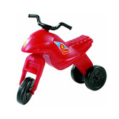 Motocicleta copii cu trei roti fara pedale mare culoarea rosie