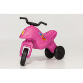 Motocicleta copii cu trei roti fara pedale mediu culoarea magenta