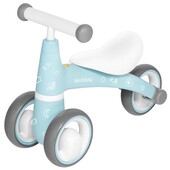 Tricicleta berit ride-on, sky high, bleu, skiddou