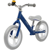 Bicicleta fara pedale nils, skiddou, denim, bleumarin