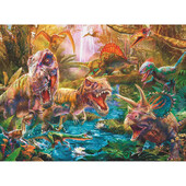 Puzzle dinozauri, 150 piese