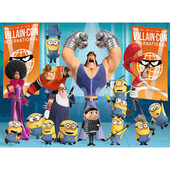 Puzzle minions, 100 piese