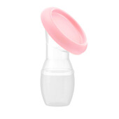Pompa de san manuala bebumi silicon (roz)
