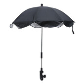 Umbrela pentru carucior, negru, 65.5cm