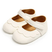 Pantofiori bebelus (culoare: alb, marime: 12-18 luni)