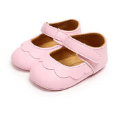 Pantofiori bebelus (culoare: roz, marime: 0-6 luni)