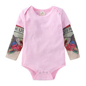 Body cu tatuaj (culoare: roz, marime: 80)