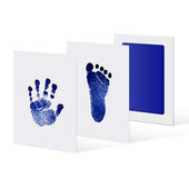 Kit amprenta pentru manuta si piciorus (culoare: albastru)