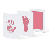 Kit amprenta pentru manuta si piciorus (culoare: roz)