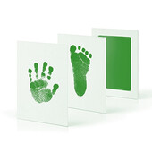 Kit amprenta pentru manuta si piciorus (culoare: verde)