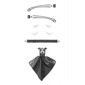Kit accesorii pentru ochelari de soare mokki click&change, negru