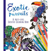 Carte de colorat Multi Level Exotic Pursuits Alligator AB3414MLECB