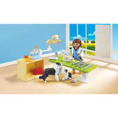 Playmobil - set portabil - in vizita la veterinar