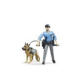 Bruder - figurina politist cu caine
