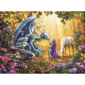 Puzzle dragon, 500 piese