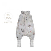 Sac de dormit cu picioare, bumbac 2.5 tog, dreams, s, 1-2 ani