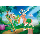 Playmobil - forest fairy cu animalul de suflet