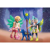 Playmobil - crystal fairy si moon fairy cu animalute de suflet