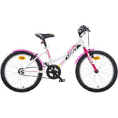 Bicicleta copii Dino Bikes 20` MTB fete Sport alb