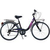 Bicicleta Dino Bikes 24` City Summertime negru