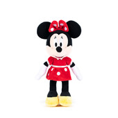 Jucarie de plus disney minnie cu rochita rosie, 60 cm