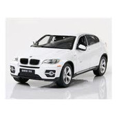 Masina macheta die cast 1:24 bmw x6, alb, 41500