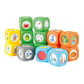 Set 15 Cuburi cu povesti Story Cubes cu ghid pedagogic si suport audio in limba romana