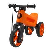 Bicicleta fara pedale funny wheels rider supersport 2 in 1 sunset orange