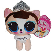 Jucarie din plus si material textil miss puppy, l.o.l. surprise! pets, 18 cm