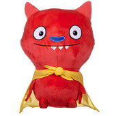 Jucarie din plus lucky bat (rosu), ugly dolls, 22 cm