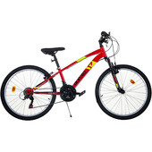 Bicicleta Dino Bikes 24`` MTB barbati Ring rosu