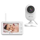 Lionelo - video monitor babyline 6.2, conexiune wi-fi, pana la 8h de functionare, comunicare bidirectionala, senzor de temperatura, alb